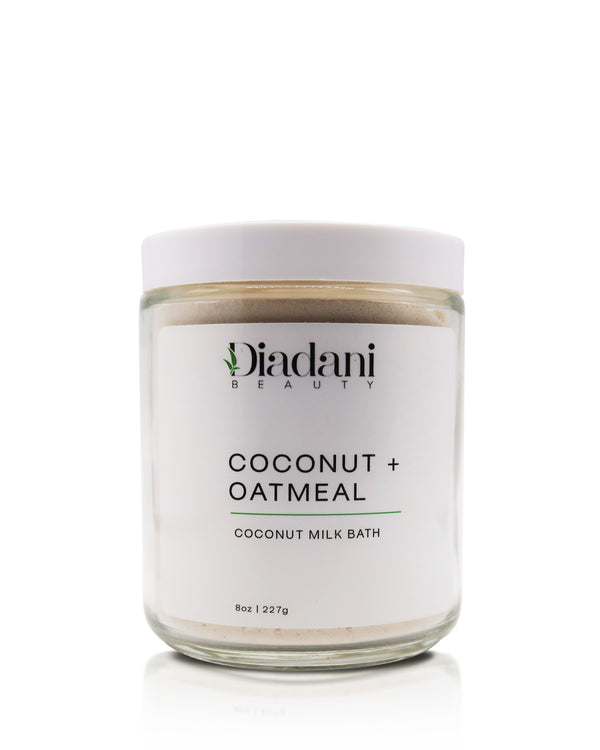 Coconut Milk + Oatmeal Bath Soak - Diadani